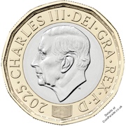 2025 One Pound Coin - Charles III - Coin Parade