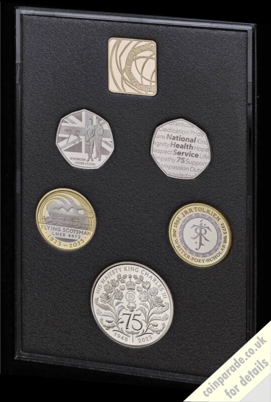 2023 United Kingdom Proof Commemorative Coin Set - Coin Parade