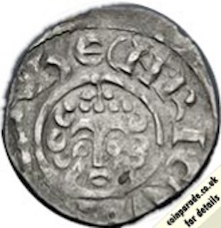 1222-1229 Penny Henry III Obverse