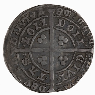 1412-1413 Groat Henry IV 1728 Reverse