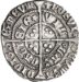 1430-1431 Half-Groat Henry VI 1862 Reverse