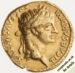14AD-37AD Gold Aureus Tiberius Obverse