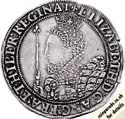 1601 Crown Elizabeth I Obverse