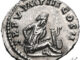165AD Denarius Lucius Verus Parthian captive Reverse