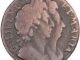 1694 Farthing William and Mary Obverse