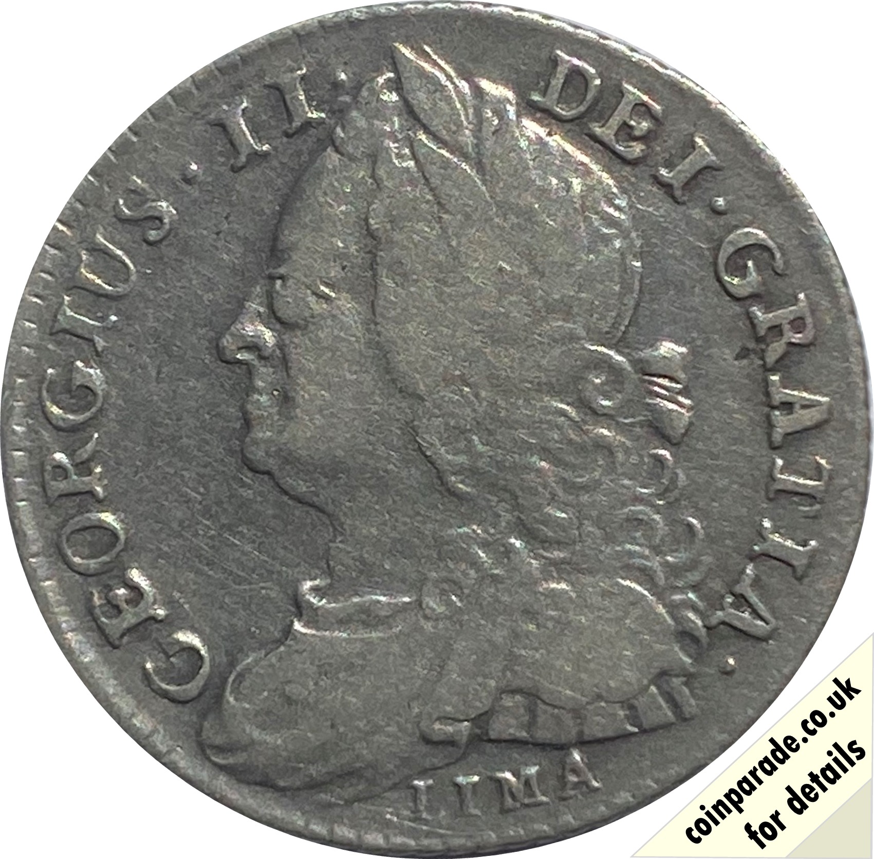 1745 SIxpence - George II LIMA - Coin Parade