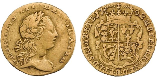 1762 Quarter Guinea