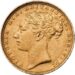 1884 Gold Sovereign Obverse