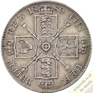 List of Victoria Double Florins