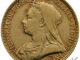1893 Gold Half-Sovereign Victoria Obverse