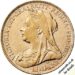 1898 Sovereign London Victoria Obverse RM