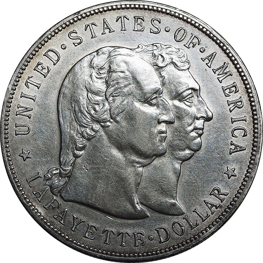 1900 Lafayette Silver Dollar Obverse