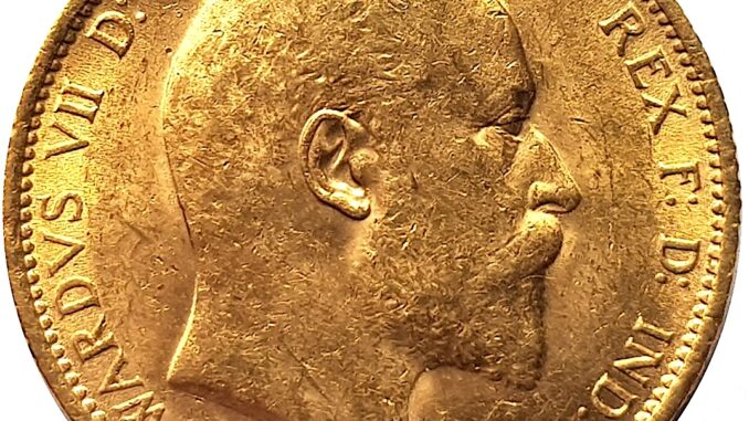 1903 Sovereign Sydney Obverse