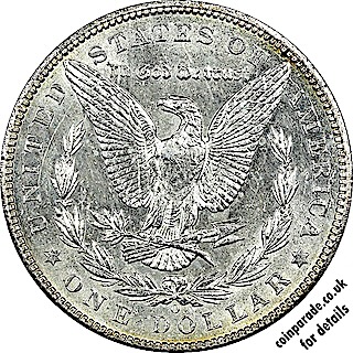 1904 O Morgan Dollar AU Reverse MVC