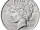 1922 Peace Dollar USA Obverse