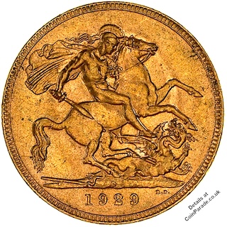 1929 Sovereign Perth Reverse MV