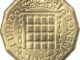 1967 Threepence Elizabeth II Reverse