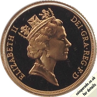 1994 Sovereign Proof Obverse
