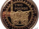 2004 Gold Proof Two Pounds Steam Locomotive