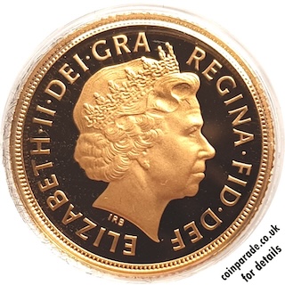 2008 Sovereign Proof Obverse