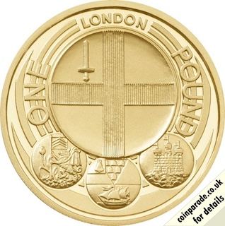 2010 One Pound London Reverse