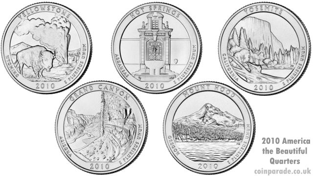 2010 America the Beautiful Quarters