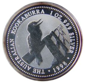 1998 Silver Kookaburra