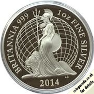 2014 Silver Britannia Reverse
