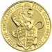2016 Queens Beast Gold 1oz Lion of England Reverse RM
