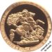 2017 Piedfort Gold Sovereign Reverse