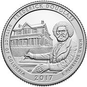 2017 Frederick Douglass National Historic Site Proof Quarter