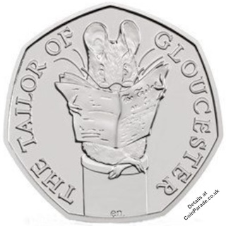 2018 The Tailor of Gloucester 50p