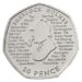 2019 50 Pence Coin Sherlock Holmes Reverse