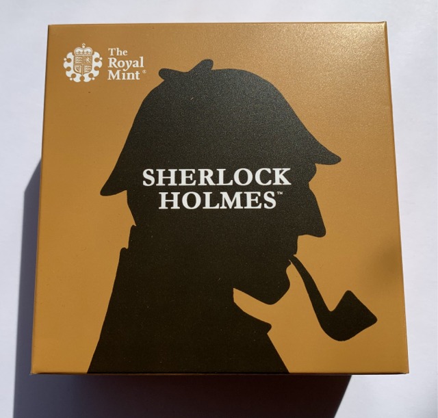2019 Gold 50p Sherlock Holmes