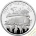 2019 Lunar Year of the Pig Silver Proof 1oz Reverse