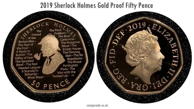 2019 Sherlock Holmes Fifty pence
