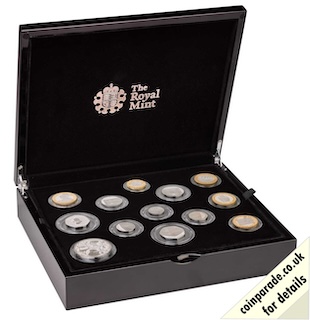 2019 UK Silver Proof Coin Set