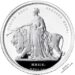 2019 Una and the Lion 2oz Silver Reverse