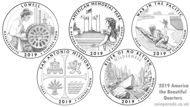 2019 America the Beautiful Quarters