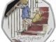 2020 Fifty Pence Christopher Robin Colour Reverse