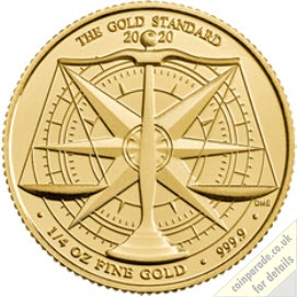 2020 Gold Standard Quarter oz Reverse