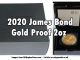 2020 James Bond Gold Proof 2oz