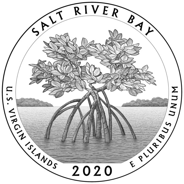 2020 Quarter USA Salt River Bay Reverse