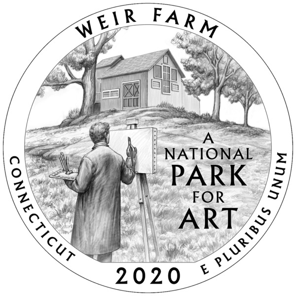2020 Quarter USA Weir Farm Reverse