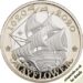 2020 Two Pound Mayflower Proof Reverse