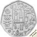 2021 Fifty Pence Team GB BU Reverse