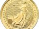 2021 Gold Britannia Quarter Ounce Reverse