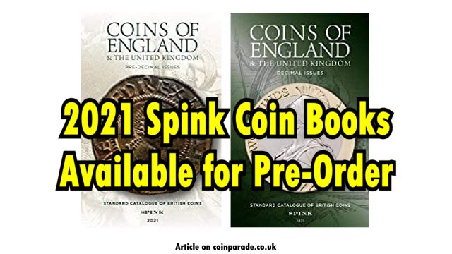 2021 Spink Coin Books available for Pre-Order