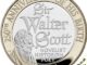 2021 Two Pound Proof Sir Walter Scott Reverse