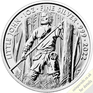 2022 1oz Silver Little John Reverse